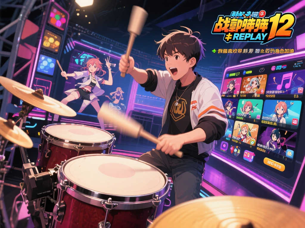 激情敲响！《战鼓啪打碰 1+2 REPLAY》7月震撼登场